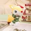 New Christmas Deer Christmas Scarf Hat Doll Plush Toy Christmas Decoration Queue Props