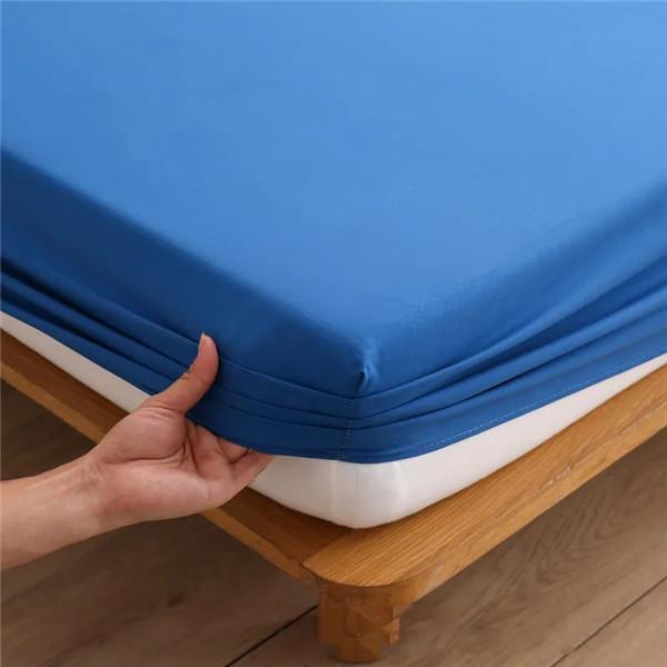 Новая простыня с 2 наволочками, 3 шт./1 комплект постельного белья, простыня, наматрасник, хлопковый защитный чехол для кровати, регулируемые наматрасники для одиночного двуспального