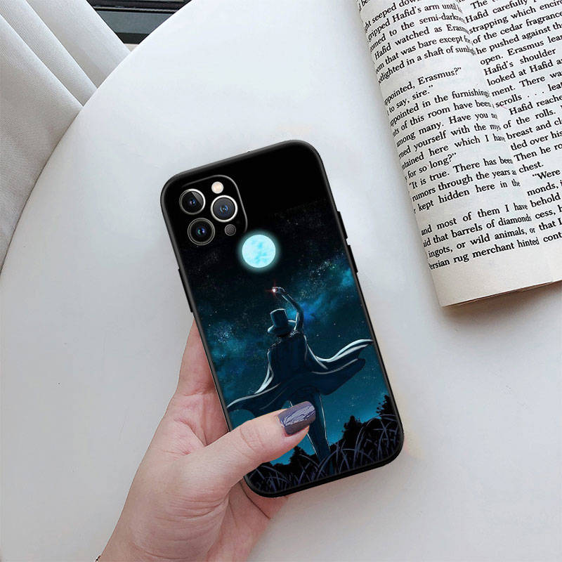 Чехол для телефона JO17 Detective Conan для iPhone 7 8 11 12 13 14 15 16 16E XS Pro Max XR X SE Samsung S20 S21 S22 S23 S24 FE Ultra Plus Lite S21S A55