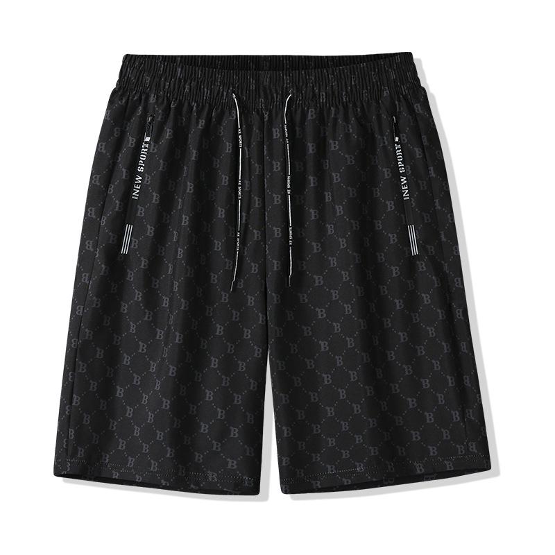 Шорты с буквенным принтом, дышащие мужские спортивные повседневные баскетбольные штаны для фитнеса и бега, тренировочные шорты для бега на открытом воздухе