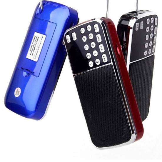 Y-501 FM Радио TF Карта USB Цифровой Поддержка AUX Портативный Светодиодный Фонарик Аудио