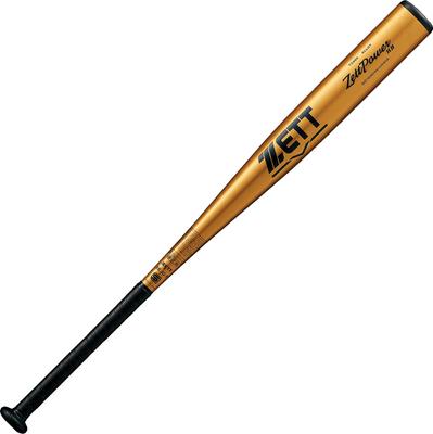 Бейсбольная бита ZETT Hardball Z Power HB из металла и дюралюминия, 84 см, более 900 г, золото, сделано в Японии, BAT16384 (Супер (TZ800)) (8200)