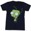 Kawaii Invader Zim Graphic TShirt Happy Hug Ready Zim Image Cute Cartoon T Shirt Men Women Retro T Shirt Oversized T Shirt