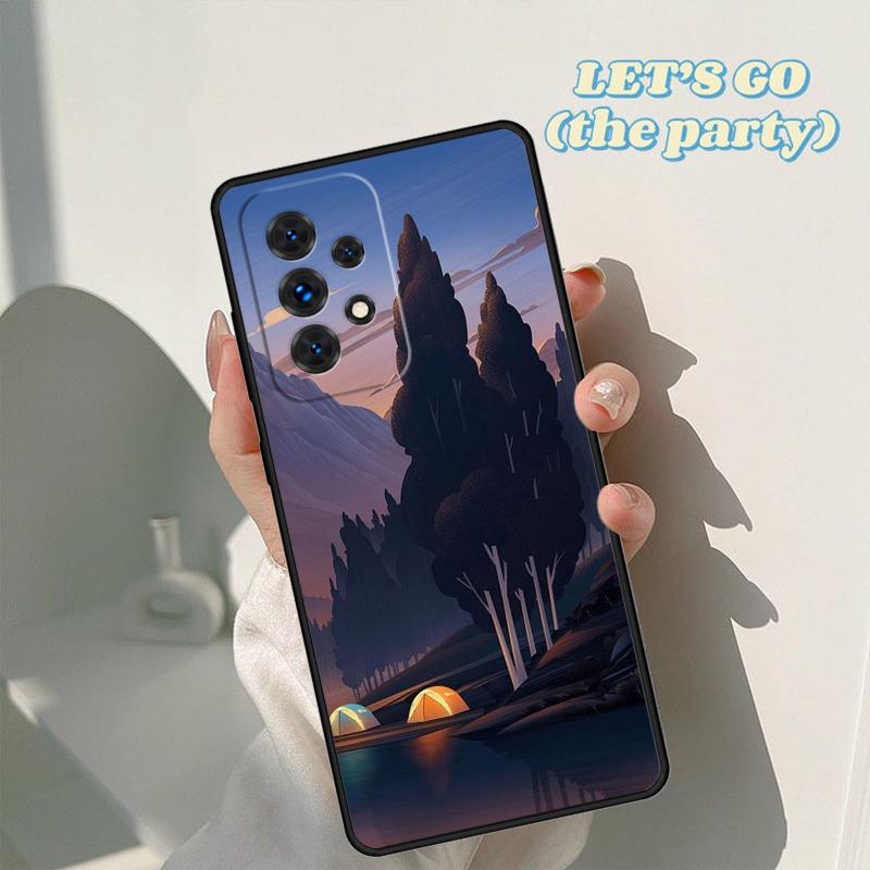 Чехол для телефона Nature Camping Art Для Samsung Galaxy A42 A31 A40 A51 A71 A32 A80 A91 A52 A72 A73 A20e A21S A50 A70 A11 A12 Чехол