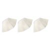 3PCS Sauna Felt Hat Thickening Water Absorption Safe Comfortable Sauna Cap for Bath Accessories White