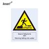GB Safety Sign: Caution Falling Water