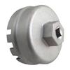 Oil Filter Wrench for Toyota & Lexus 4 Cylinder Prius Matrix Rav4 Auris Corolla Highlander Avalon Camry - Fits 3/8" & 1/2" Drive