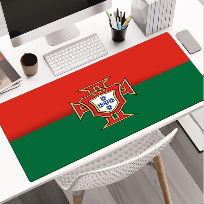Portugal Football Crest Mouse pad Mouse pad, Gaming Mouse Pad, keyboard pad, Desk Decor for computer notebook Fan Gift Birthday Gift