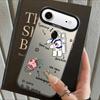 Мультяшный чехол-астронавт для iPhone 17 Pro Max 14 XS 16 Air 11 XR 13 Pro 12 15 Plus Задняя крышка телефона