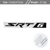 3D Metal Sxt6 Sxt8 Badge Emblem Stickers For Dodge Charger Ram Caliber Journey Sxt8 Sxt6 Srt6 Srt8 Car Styling Accessories MM1