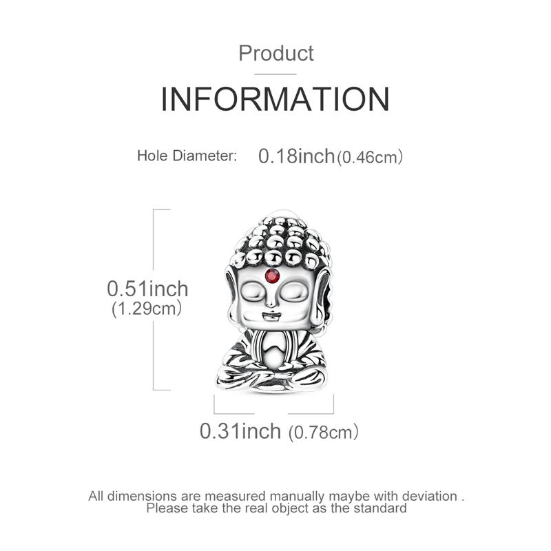 New In 925 Silver Charms Beads Horse Elephant Buddha Cross Pendent Fit Original Bracelet For Women DIY Party Gifts