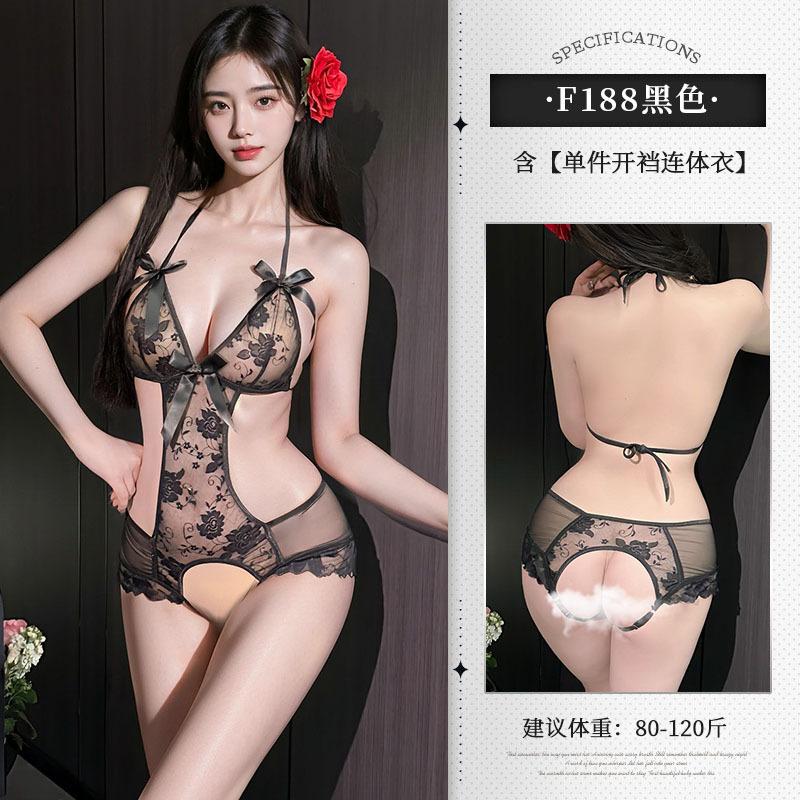 Открытая промежность свободные кошечки большой размер толстая сестра эротическое нижнее белье сексуальное чистое желание униформа кружево соблазнение пижама 18