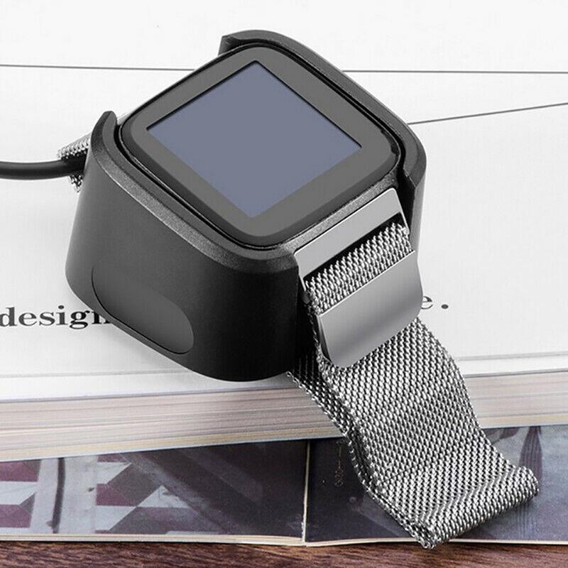 Зарядная док-станция для умных часов Fitbit Versa USB-кабель для передачи данных Настольное зарядное устройство