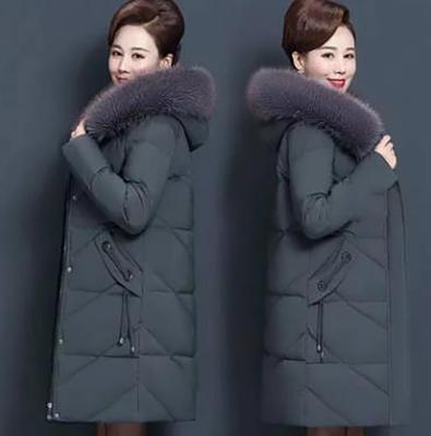 Зимнее хлопковое пальто для женщин среднего возраста, пуховики для мам, женские зимние куртки с хлопковой подкладкой, теплые толстые парки