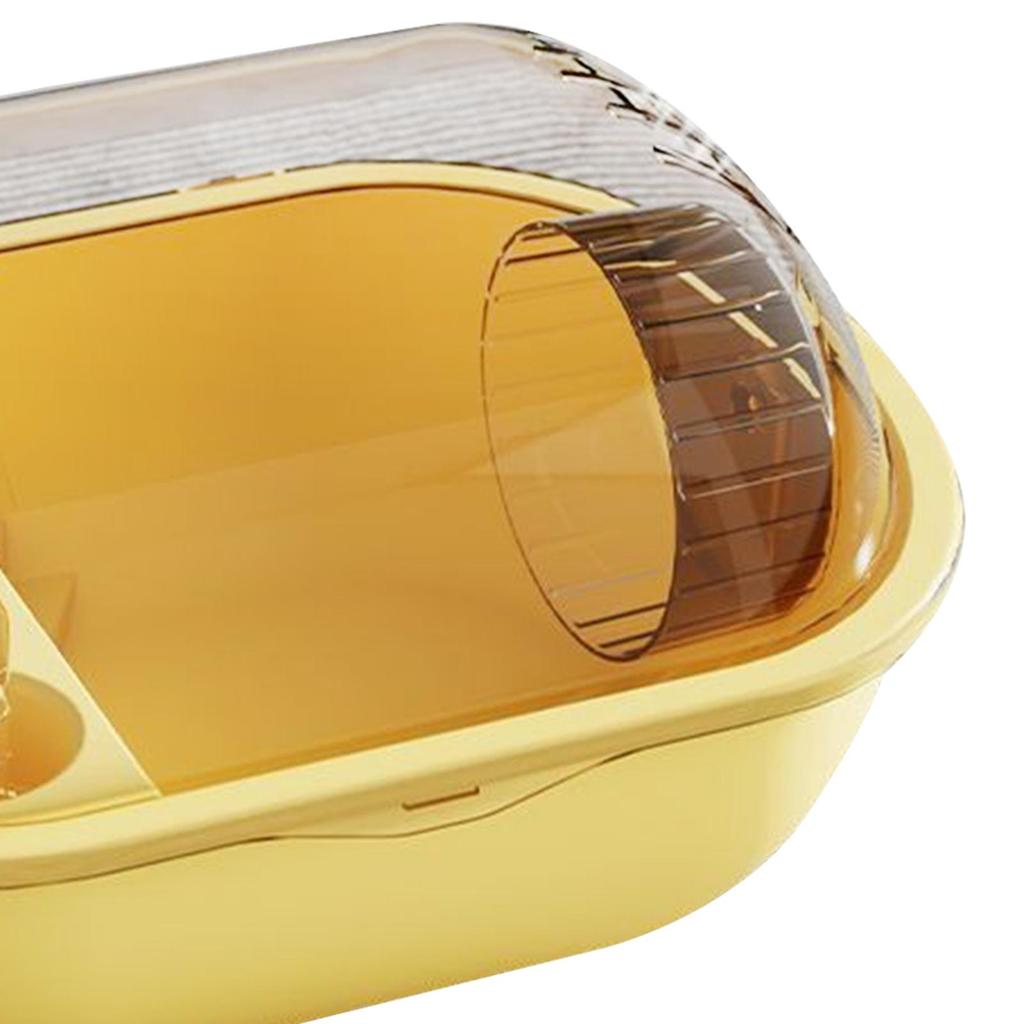 Dwarf Hamster Cage Hideaway Climbing Ramp Breathable Exercise Playing for Small Bunny Sugar Glider Gerbils Mice Pet Supplies