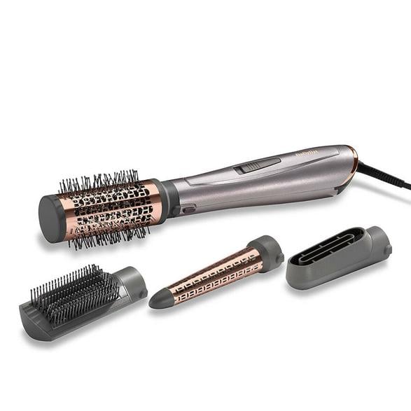 Babyliss as136e 1000w multifunctional curling iron and dryer, 4 tips