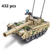 432pcs Military Capital Main Tank Model Building Blocks Model Set High-Tech WW2 German Army Weapon Bricks Children Boy Toy