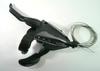 SHIMANO Рычаг переключения передач 2-пальцевый 3x8 скоростей левый и правый комплект черный 959 ST-EF500-8R/L
