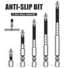 K5 Нескользящая ударная крестовая бита S2 сплав крестовая сверлильная бита портативная бита-драйвер