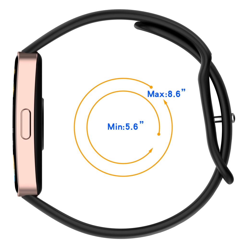 Силиконовый ремешок для часов для Huawei Band 9 NFC/9/8 NFC/8 Slim Fit Figure 8