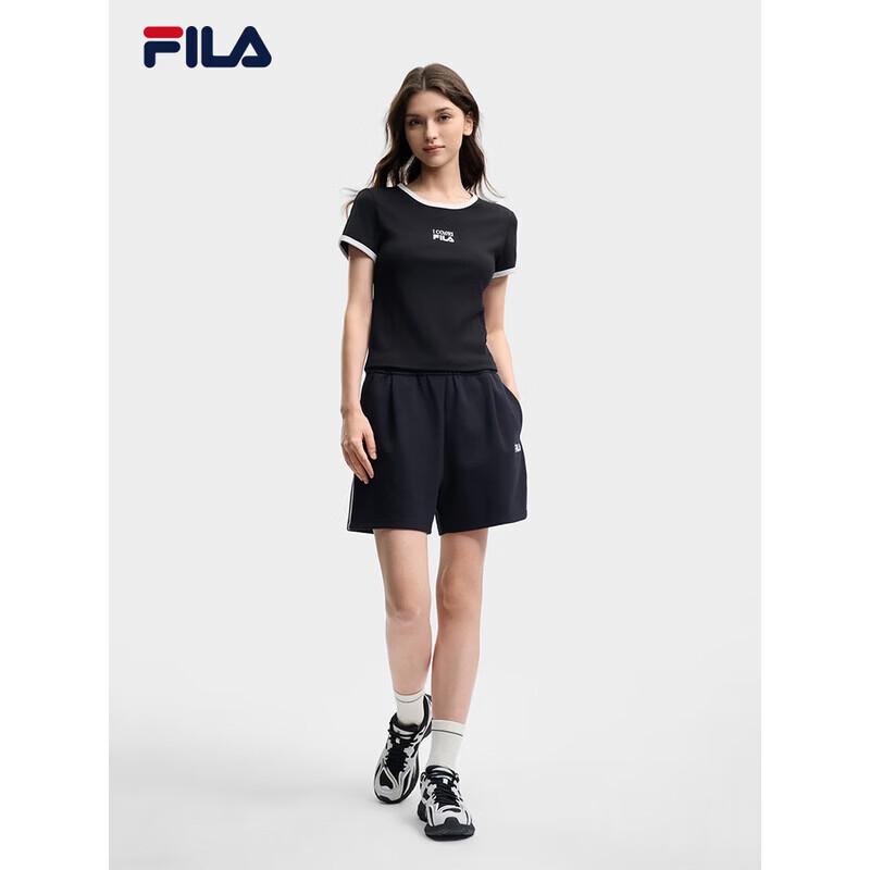 Fila Женская ретро укороченная спортивная футболка Лето 2026