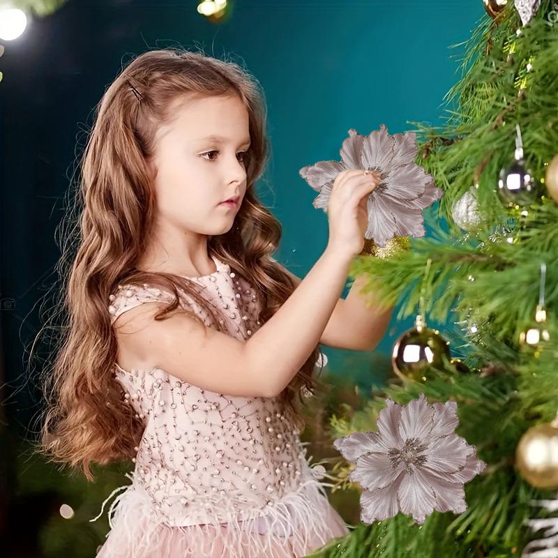 20 см нефритовая орхидея рождественский цветок искусственные цветы магнолии рождественская магнолия искусственный цветок рождественская елка декор