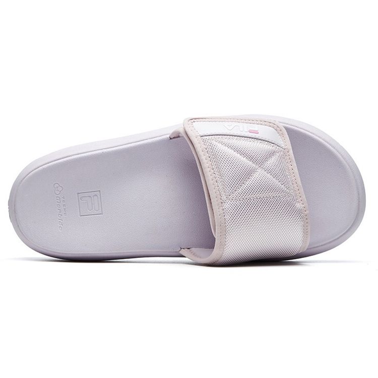 Fila Fusion Сандалии-шлепанцы Donut Dx на липучке с резиновой подошвой Женская обувь Розовый Белый T12W125501FOI