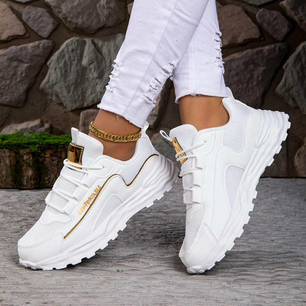 TUINANLE Кроссовки женские туфли на платформе кроссовки женские массивные белые кроссовки