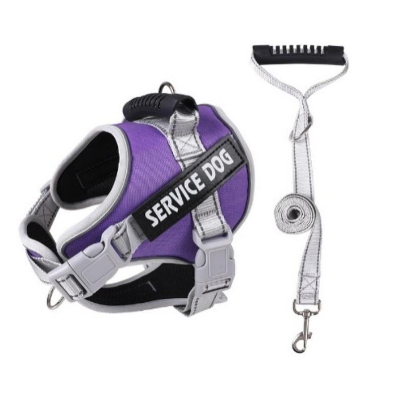 Новая большая шлейка для собак, со светоотражающими элементами для ночи и дышащая, взрывозащищенная, ударопрочная и с защитой от побега.