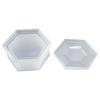High Mirror Handmade Plum-shaped Silicone Mould DIY Hexagon Storage Box Mold Crystal Epoxy Making Craft Molds Tools
