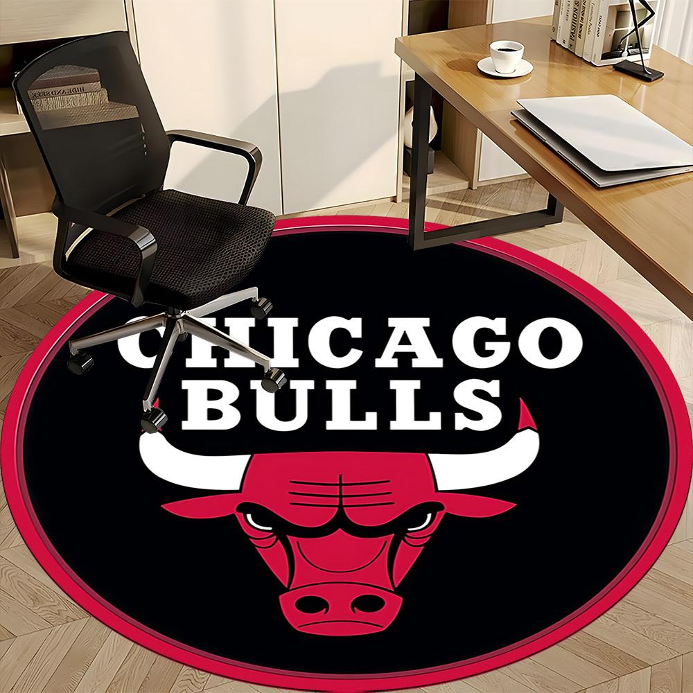 1pc Chicago BullsChair Carpet for Office, Non-slip, Soft and Durable Office Rug, Perfect for Office yy250925257