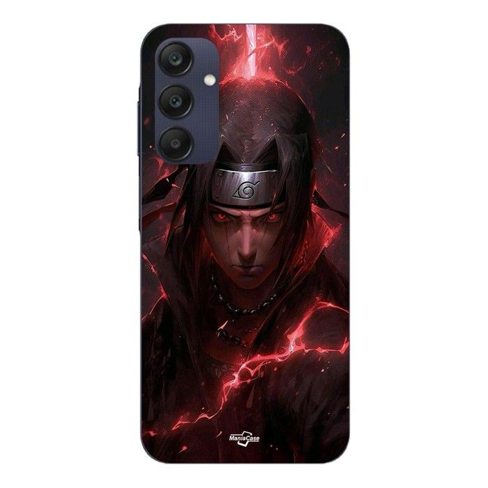 Coque Pour Samsung galaxy A25 Itachi Uchiwa anime 3D Fanart Maniacase