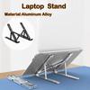 Foldable Aluminum Alloy Laptop Holder Stand Lifting Non-slip Adjustable Portable Bracket for Notebook Ipad MacBook