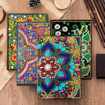 Блокнот для алмазной живописи из сианьского фарфора ручной работы: Креативная развивающая игрушка и подарок для учеников начальной школы, учителей и детей с наклейками