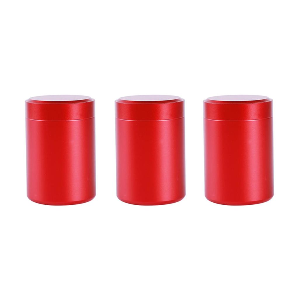 Airtight Smell Proof Container Quality Stainless Steel Mini Tea Cans Herb Stash Jar Chai Coffee Storage Box Tea Caddies Box