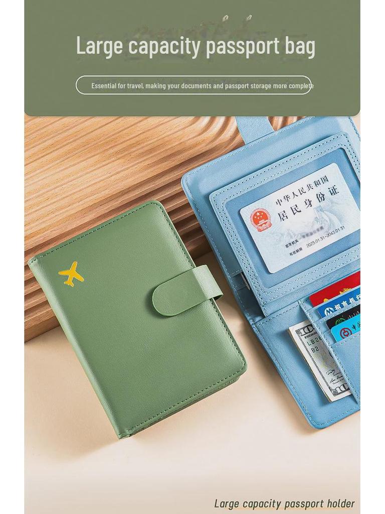 Кошелек для владельца паспорта и прав: Организатор трансграничных путешествий для мужчин и женщин