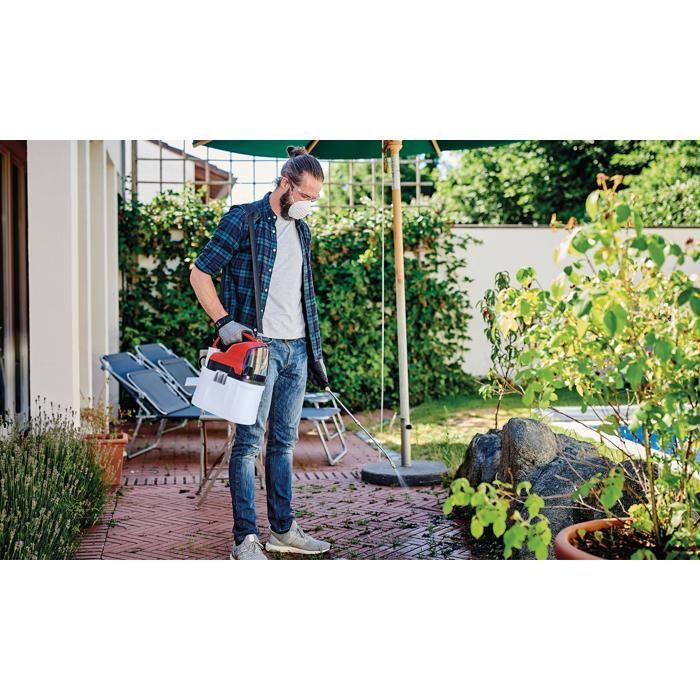 Einhell Pulvérisateur à pression sans fil GE-WS 18/75 Li-Solo PXC (18V) Livré sans Batterie ni Chargeur