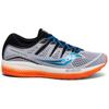 Saucony Triumph Iso Victory 5 Comfortable Non slip Lightweight Low top Running Shoes Men's White Black Orange S20462-3