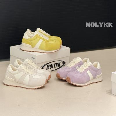 Пузырчатые макаруны | Вафельные туфли в виде головы Микки 2025 Зима Новые Удобные Универсальные Модные Зарубежные Повседневные Туфли Женские