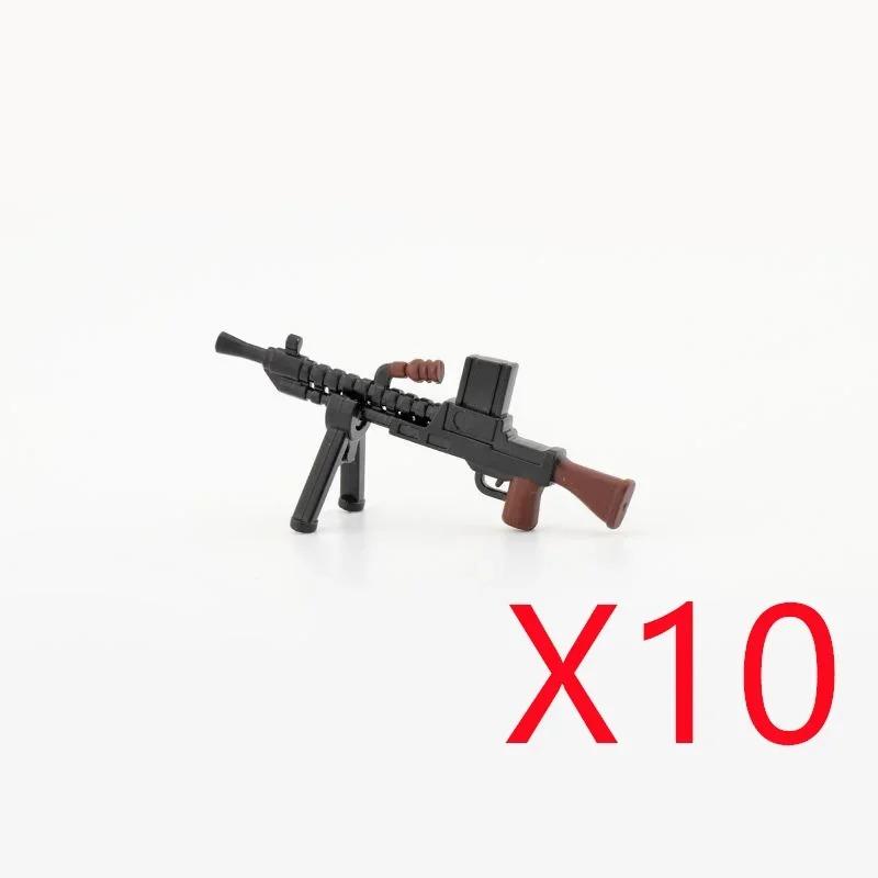 5 СМ Вторая мировая война Военные строительные блоки Американские Немецкие Советские Фигурки солдат Оружие Аксессуары Пистолеты Пистолет Снайперский ремень Мини-кирпичики MOC