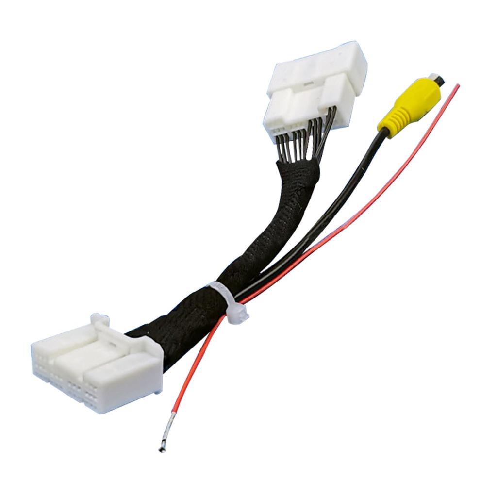 XIJIANG Backup Camera Conversion Cable Corolla Cross Backup Camera Connection Adapter TV Canceller for Dealer Navigation TV Kit Watch TV While Driving