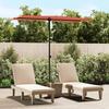 VidaXL Garden Parasol with Aluminum Pole, Patio Sunshade, Sun Shelter, Outdoor Terrace Parasol, 47333
