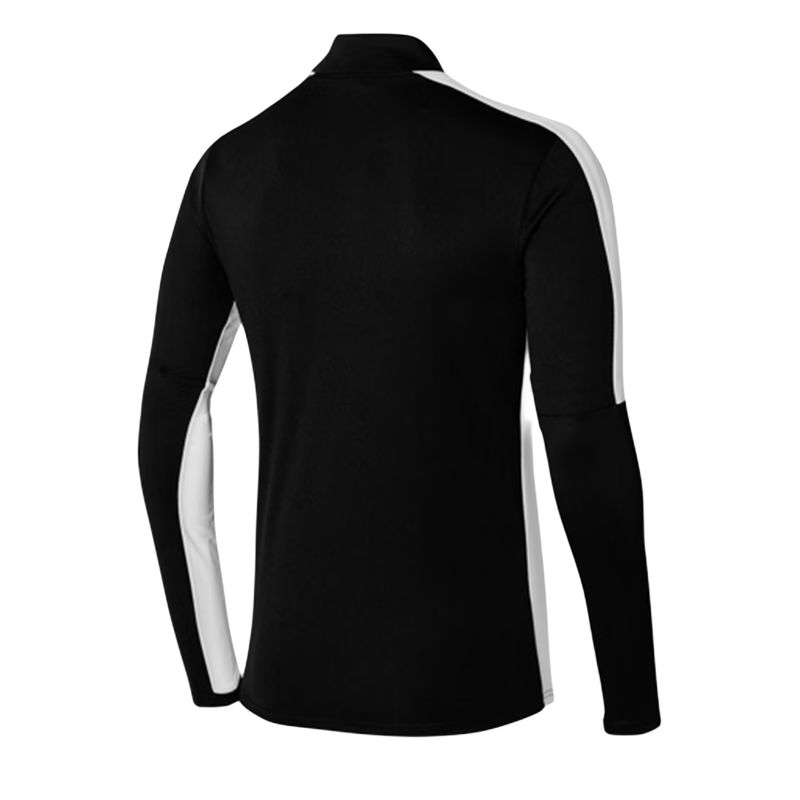 Nike Футболка для тренировок по футболу с длинным рукавом Dri-FIT Color Block Logo, детские топы, черная DR1356-010