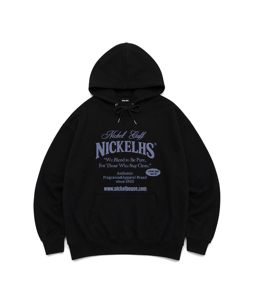 NICKEL HOUSE Худи с логотипом Nickel Staff Черное