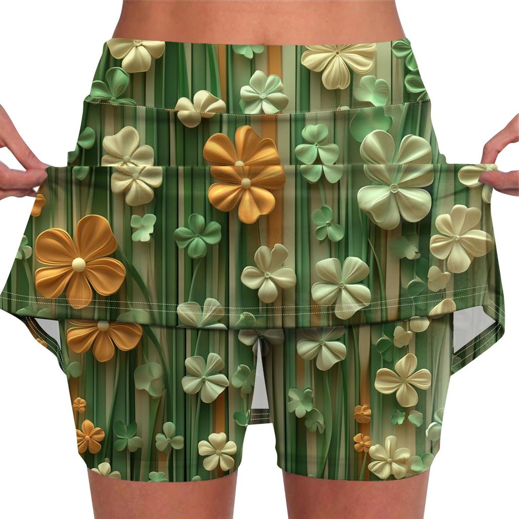 Эластичные брюки-кюлоты для йоги для женщин, спортивные шорты с принтом, легкие узкие однотонные бегуны с высокой талией