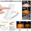 USB Rechargeable Reading Light Clip-On, Adjustable Portable Bookmark Light