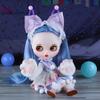 Кукла ICY DBS Blyth, белая кожа, разноцветные волосы, глянцевое матовое лицо, нюд, шарнирное тело, игрушка для девочки, подарок