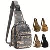 Мужская модная водонепроницаемая нагрудная сумка, камуфляжная тактическая сумка, повседневная походная сумка, уличная сумка-слинг
