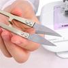 U-shaped Spring Scissors, Sewing Thread End Scissors, Cross Stitch Small Scissors Household Clothes Thread Small Scissors