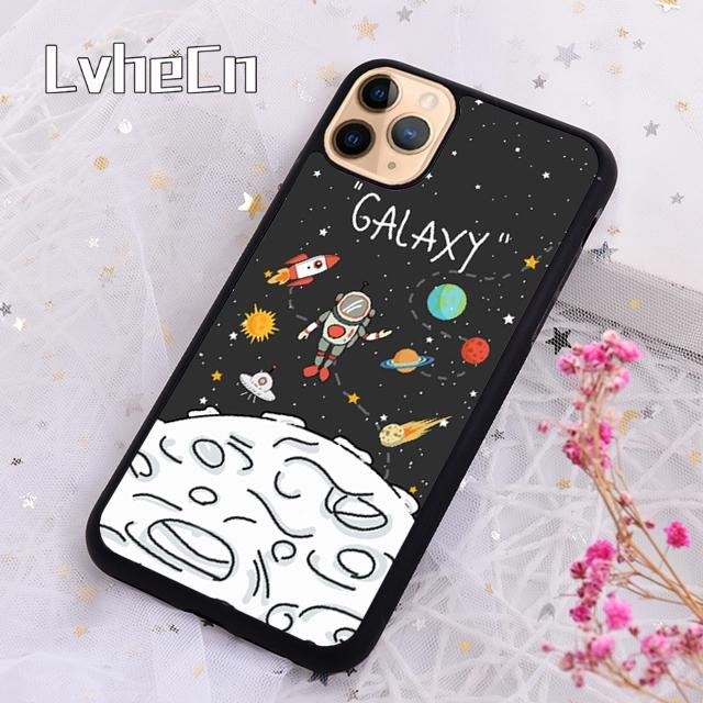LvheCn Мультяшные Планеты Звезды Чехол для Телефона Для Для iPhone 17 Air 13 12 14 15 16 Pro Max Plus